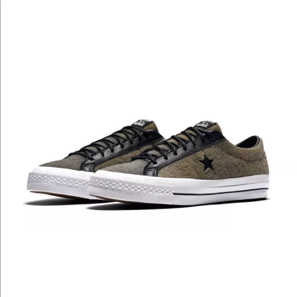 CONVERSE One Star Woolrich OX, Jute, 154036C - Picture 2 of 8